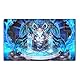 Mlikemat Playmat Z0014-758-A Runick Fountain TCG OCG CCG Sammelkartenspiel-Matte Mauspad mit Zonen + Tasche
