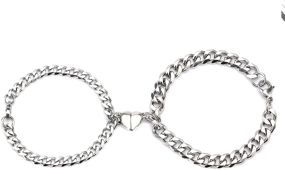 MIFYNN TikTok Couple Bracelets Set Heart Bracelets For