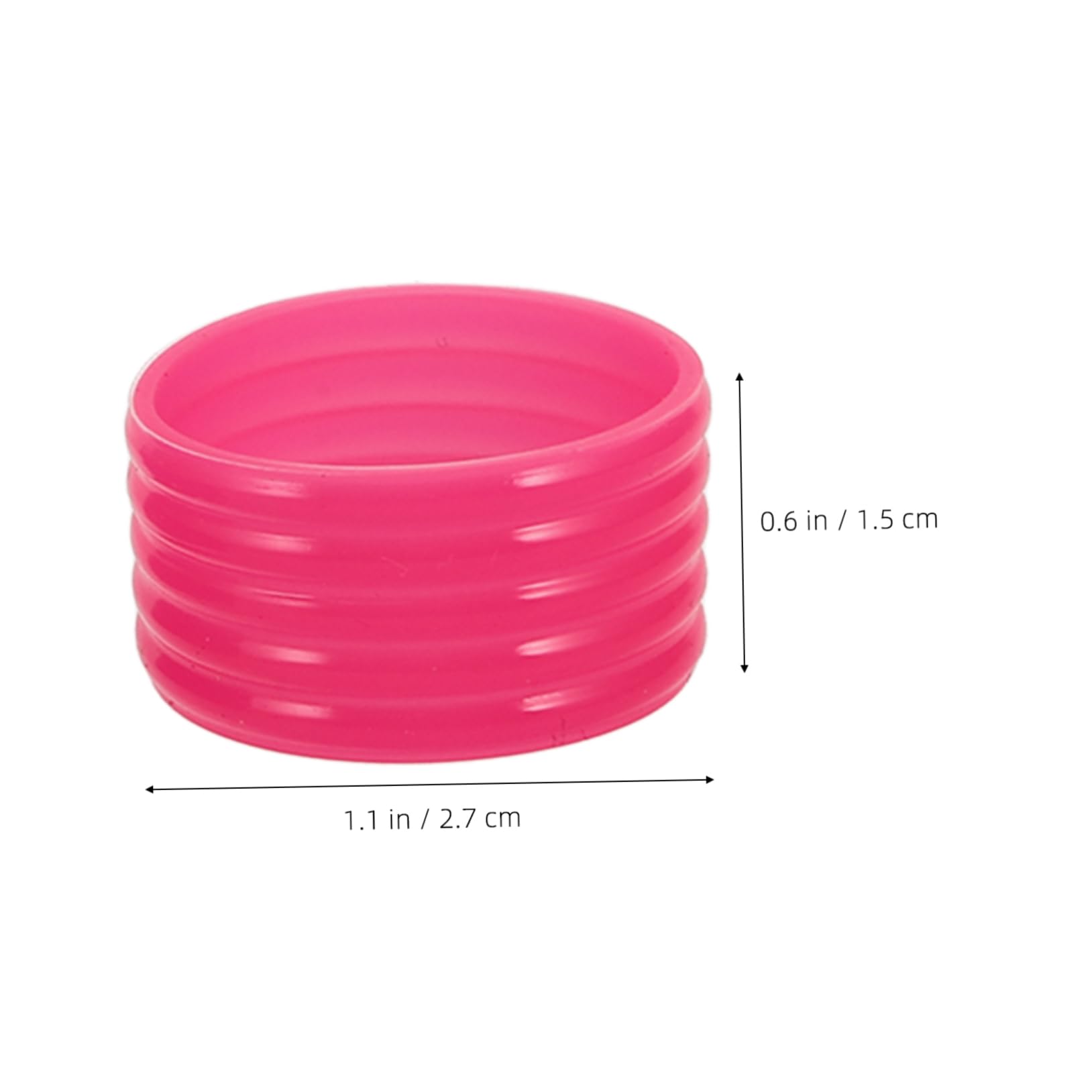 KICHOUSE 8 Pcs Nonslip Silicone Grip Bands for Tennis Badminton Rackets Durable Racket Ring Protector with Nonskid Feature Easy Installation for Sports Equipment Grip