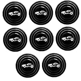 8pcs Almacero De Puerta De Auto De Car Pad Silicona Universal Block Buffer Junta Pegatina Anti-colision Accesorios para Automóviles