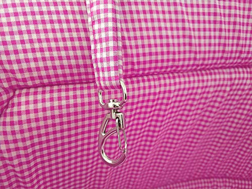 Fábrica Pet Coroa Bolsa de Transporte, Rosa, Grande