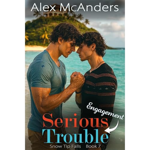 Serious Engagement Trouble: Nerd/Jock MM Romance Novella Audiolibro Por Alex McAnders arte de portada