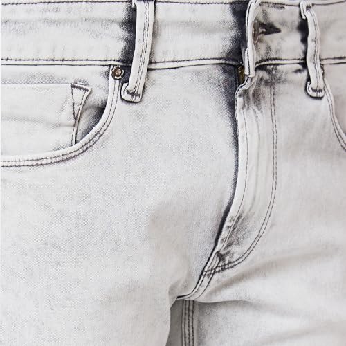 Image of Spykar Men's Rover Regular Fit Mid Rise Casual Jeans