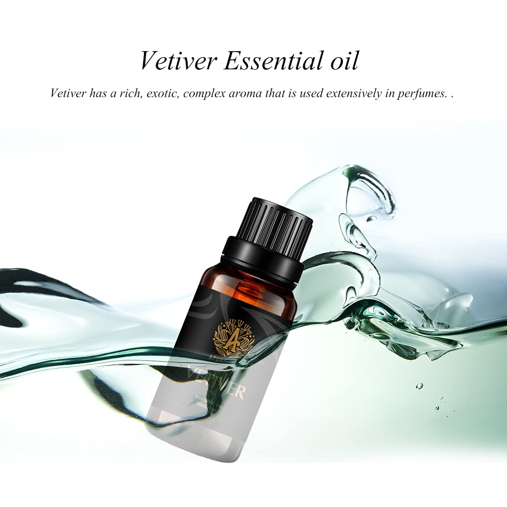 Vetiver Essential Oil, 1oz - 30ml Essential Oil Vetiver Scent for