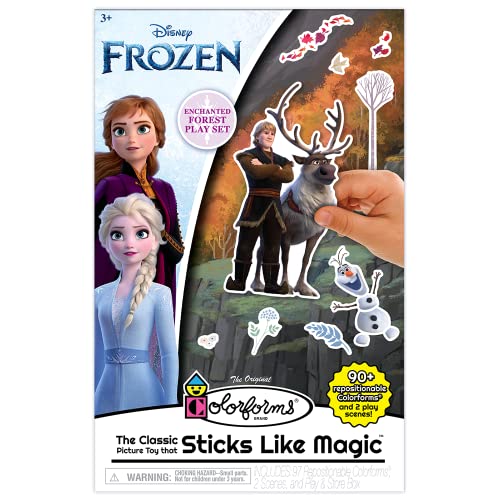 Colorforms Disney Frozen Box Set Pieces Stick Like Magic Creative Storytelling Fun! Ages 3+