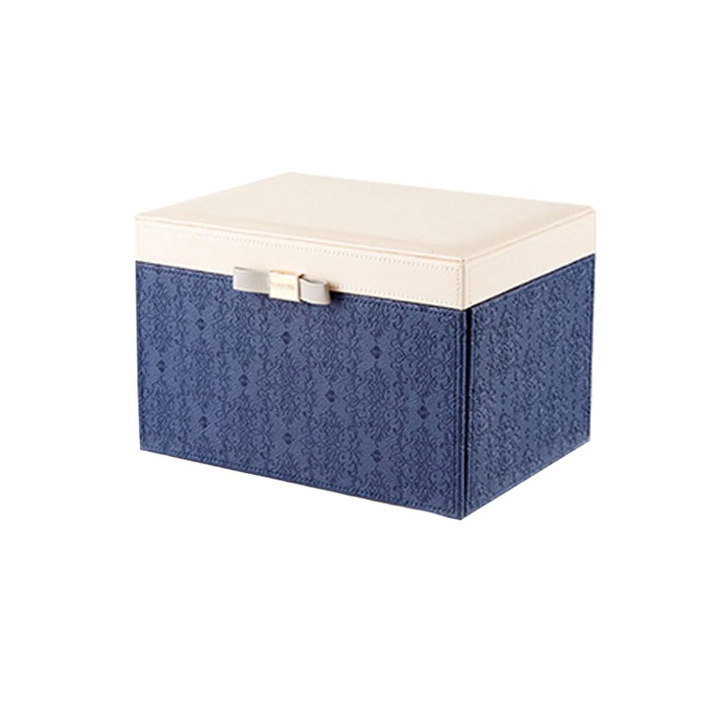 CVHfhjTG jewellery box, Jewelry Box Court Style Case, Boxes with Drawers and Dividers, Organizer for Women and Girls Necklaces Earrings Rings Bracelet(A)
