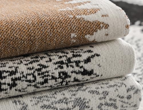 Housse de coussin en chenille douce lavable 45x45 pour protéger votre canapé - 6