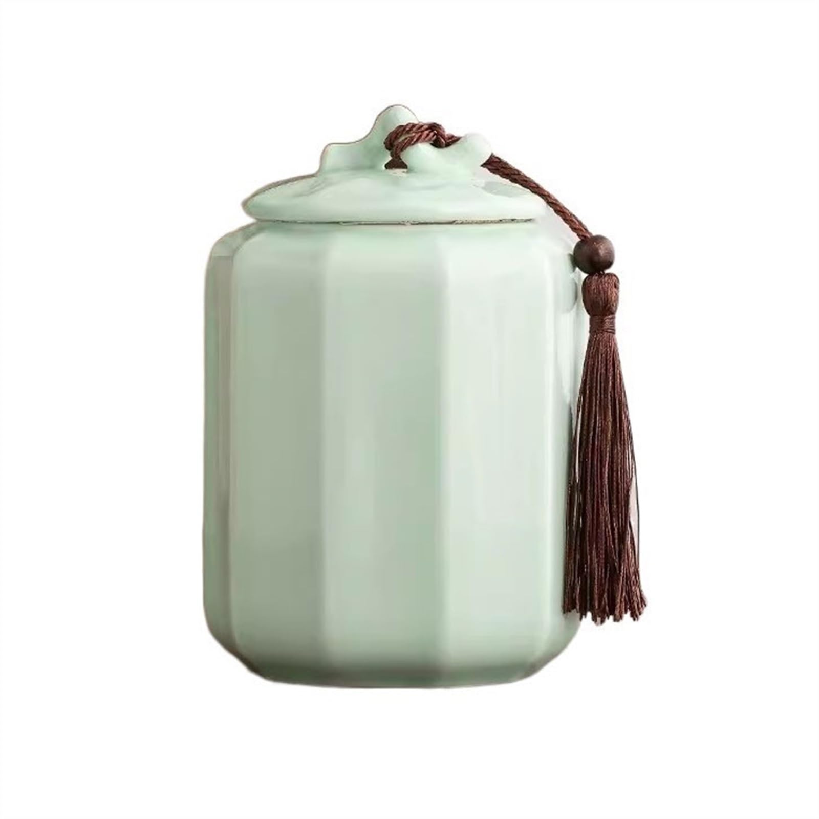 Contenitore per Il tè Lattine di Zucchero in Ceramica Decorazioni Decorative di Fascia Alta Serbatoi Domestici for tè Verde e tè Nero Scatola da tè