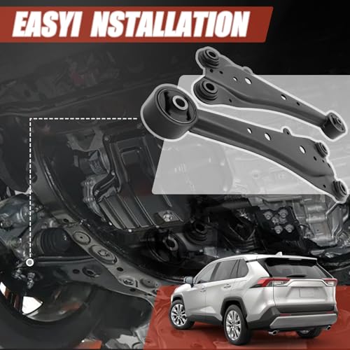 GlobalPrince Rear Left and Right Trailing Arms with Bushing Compatible with Toyota Rav4 2006-2011 Replace 48760-42010 48780-42010 by GlobalPrince - Image 7