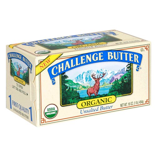 Challenge, Butter, Unsalted, Organic, 1 lb Everything Else
