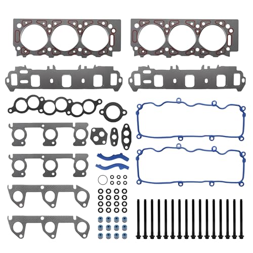 Image of Head Gasket with Bolts Set, 1998-2001 for Ford Ranger 3.0L, 1998-2001 for Mazda B3000 3.0L, #OE HS9902PT, HS9902PT-3, HS9902PT-4, ES72174, HS8-21400, HB21505(68pcs)