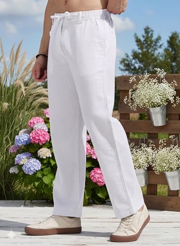 Image of Men's Multi Color Cargo Casual Trousers | Men's Regular Fit Straight Pants | Comfortable Stylish Cargo for Men | Soft Fabric for Everyday Wear, Travel & Office | Linen Cotton Bottom Wear