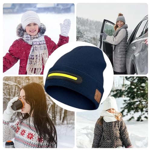 Bonnet sans fil avec éclairage, cadeau idéal pour adolescents