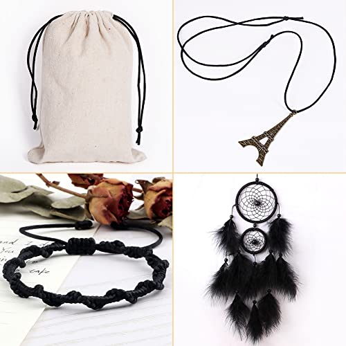 Image of Tenn Well 3mm Satin Cord, 328 Feet Silky Nylon Rattail Cord for Macrame Projects, Dream Catchers, Chinese Knotting, Arts and Crafts Black (Pack of 2)