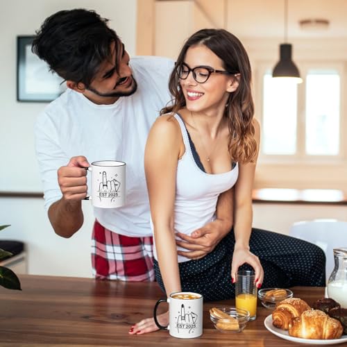 Mausticweddinggiftsforcouples2025hisandhersbrideandgroomgiftsengagementgiftsforcouplesmrandmrsgiftsbridalshowergiftsengagementringfingercoffeemugssetof211oz Urban Country Home Decor Maustic wedding gifts for couples 2025 his and hers bride and groom gifts engagement gifts for couples mr and mrs gifts bridal shower gifts engagement ring finger coffee mugs set of 2 11 oz urban country home decor