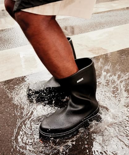 Aigle Damen Mid RainRain Boot, 9000 Black, 39 EU