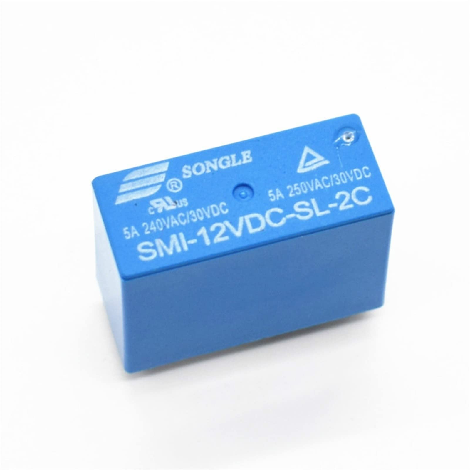GVBAEPIEO 1pcs SMI-12VDC-SL-2C Power Relay 12V 5A 8 PIN 250VAC/30VDC SONGLE Relays