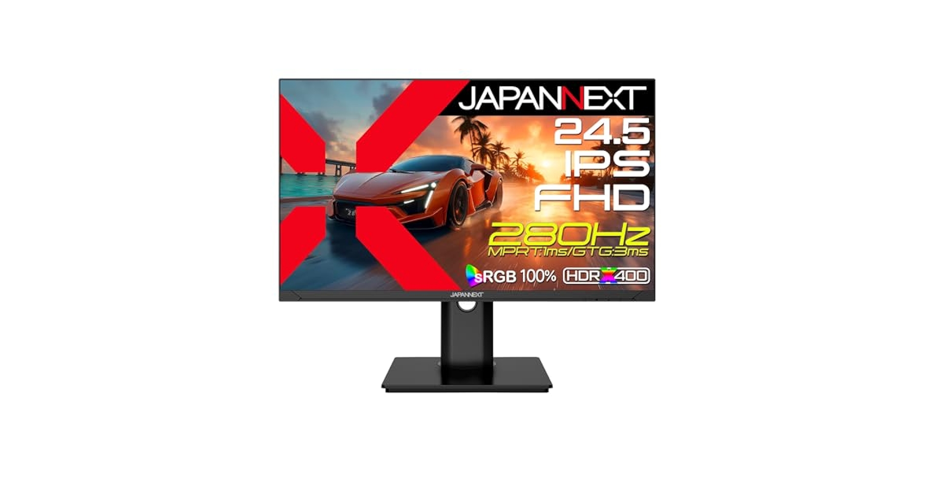 Amazon.co.jp: JAPANNEXT 24.5インチ IPSパネル搭載 280Hz/1ms