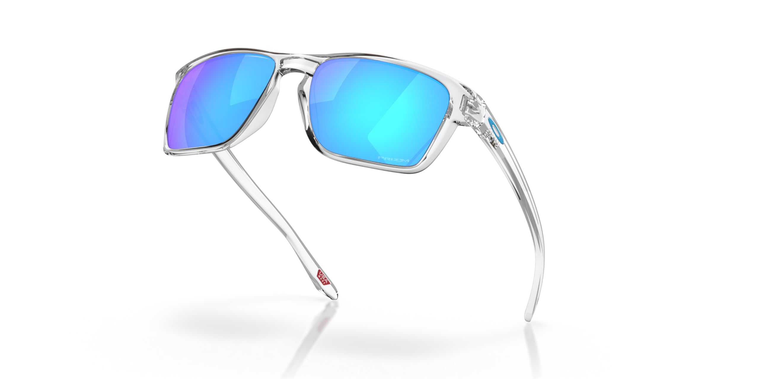 Oakley Unisex - Adulto Oo9448-0457 occhiali da sole Not Applicable, Zaffiro Lucido/Prizm Sapphire, 57/17/142