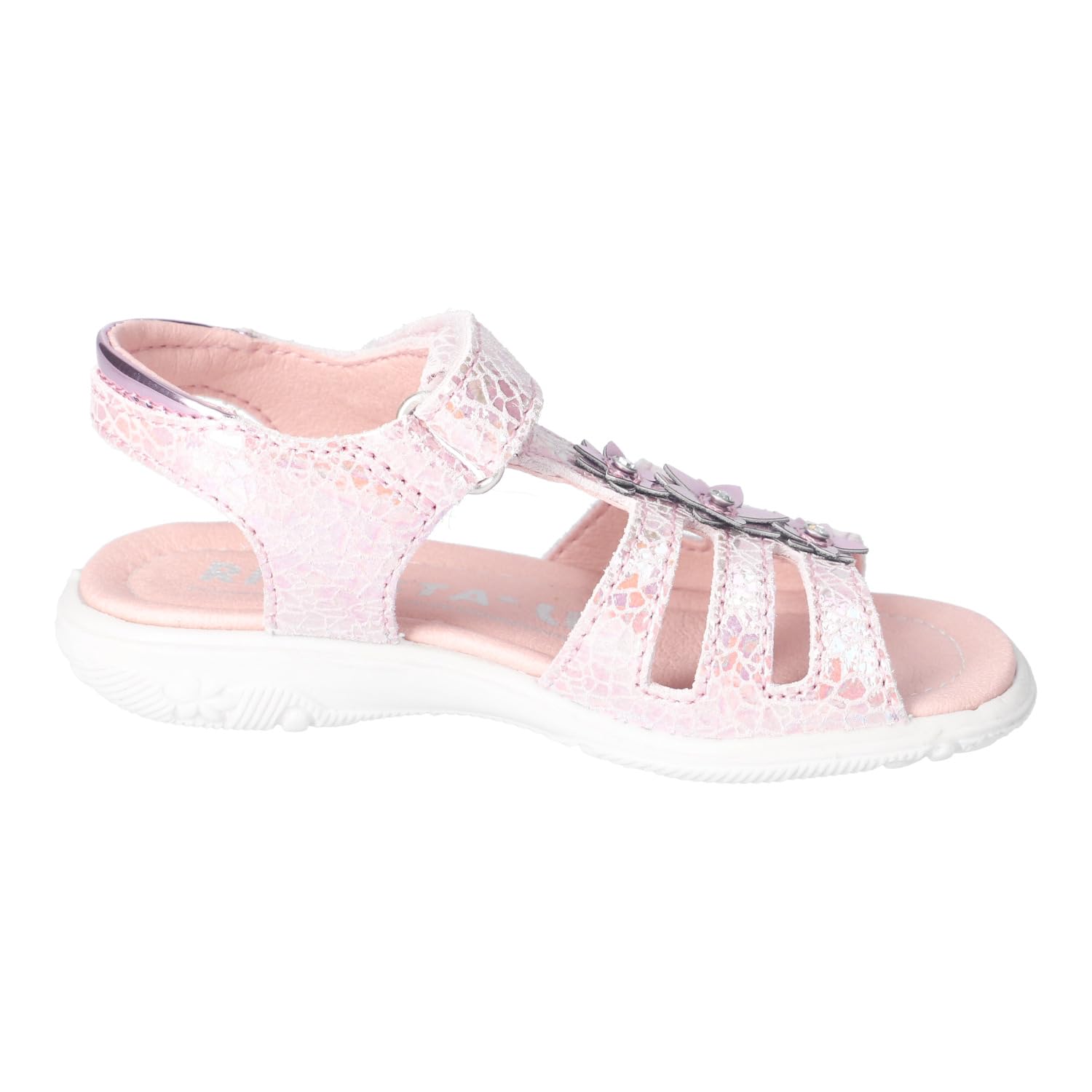 RICOSTA Mädchen Riemchensandalen Cleo, Kinder Sandalen, Weite: MITTEL
