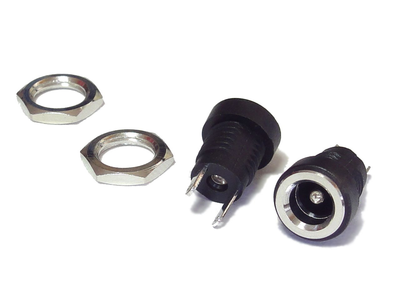 p 3点 まとめ商品 2.1mm標準DCジャック(4A) 基板取付用: ケーブル・コネクター