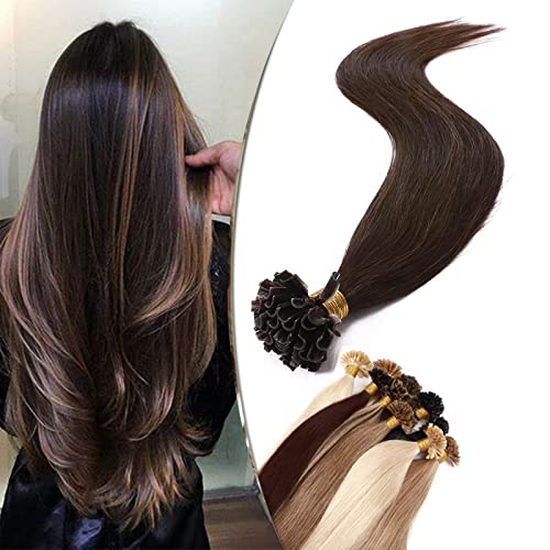 Extension de cheveux naturel humain long volume SEGO 7387 mèches lisses