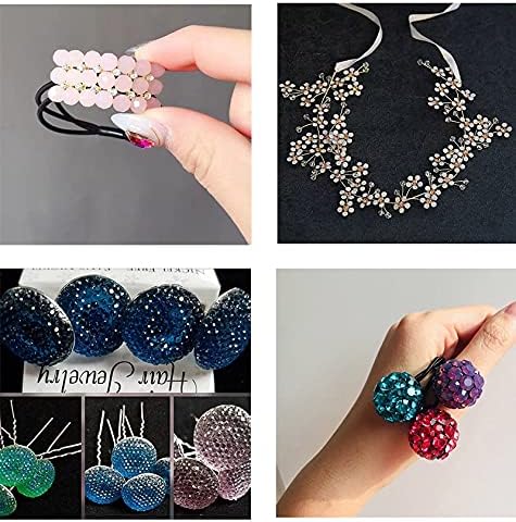 Pink Opal Ss4-Ss20 1440Pcs/Lot Non Hotfix Rhinestone Flatback Round Glue On Rhinestones 3D Nail Art Decorations DIY