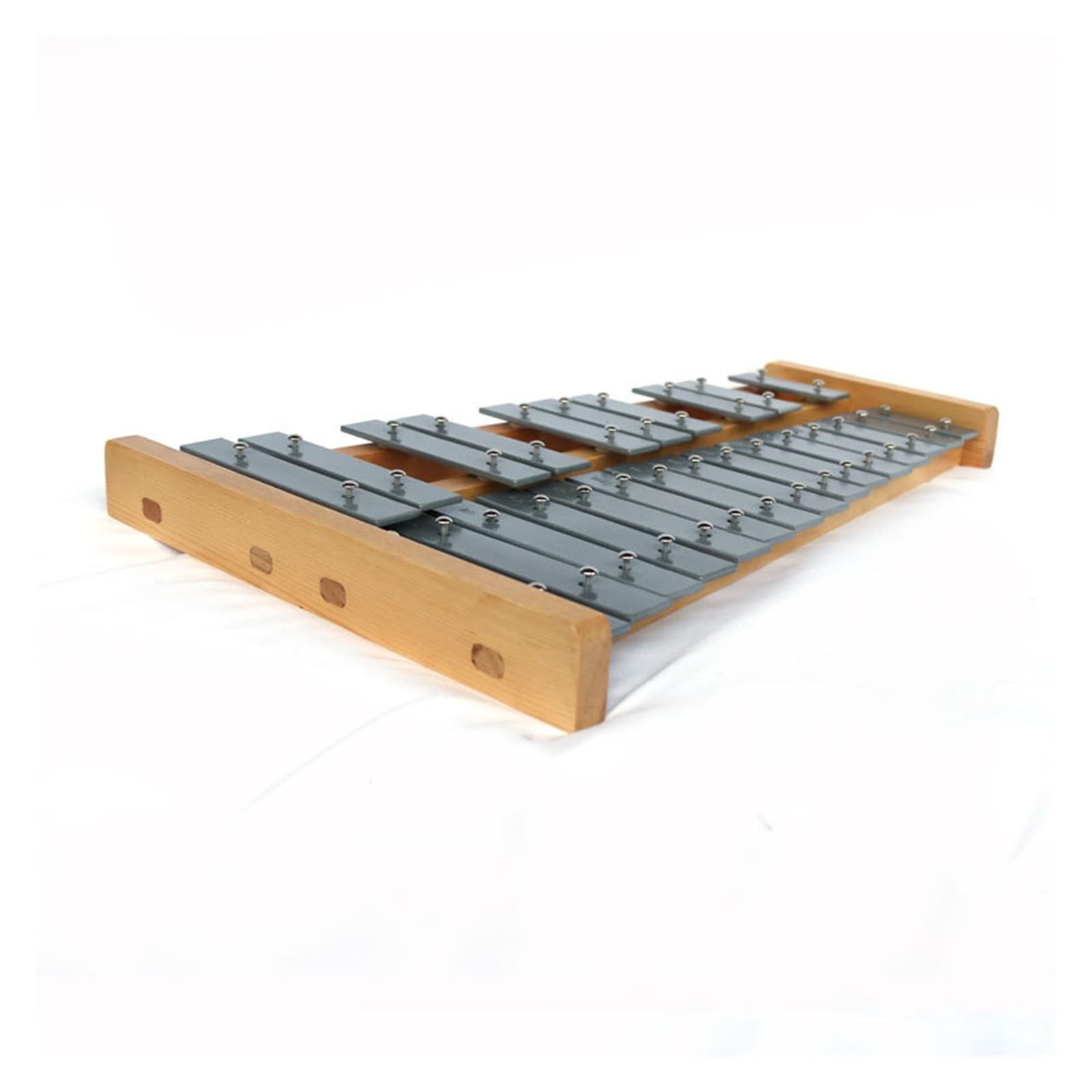 xilofono ​Legno Strumento A Percussione Pianoforte con Piastra in Alluminio A 25 Toni, Carillon Professionale, Pianoforte Didattico per Pianoforte A Percussione in Metallo