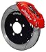 NEW WILWOOD FULL FRONT DISC BRAKE KIT, 13" ROTORS, RED DYNAPRO CALIPERS, PADS, 2004-2013 MAZDA 3, 2004, 2005, 2006, 2007, 2008, 2009, 2010, 2011, 2012, 2013