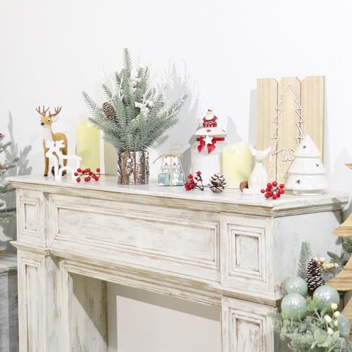 Super-Holiday-Small-Christmas-Tree-Artificial-White-Berry-Mini-Tabletop-Christmas-Tree-Decorations-for-Home-Holiday-Indoor-Party-Xmas-Winter-Decor Super Holiday Small Christmas Tree Artificial White Berry Mini Tabletop Christmas Tree Decorations for Home Holiday Indoor Party Xmas Winter Decor