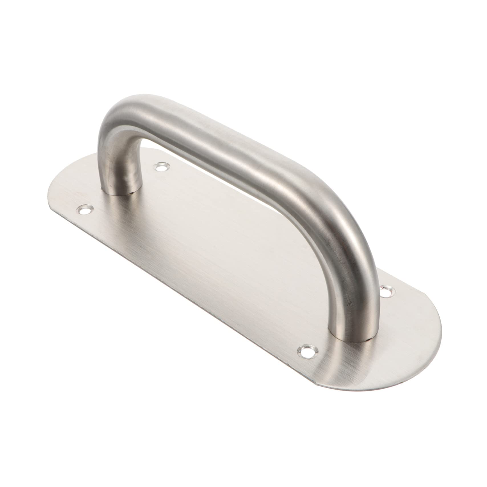 balacoo Stainless Steel Door Handle Pull Plate Commercial Security Door Knob Easy Install Modern Design for Home Office