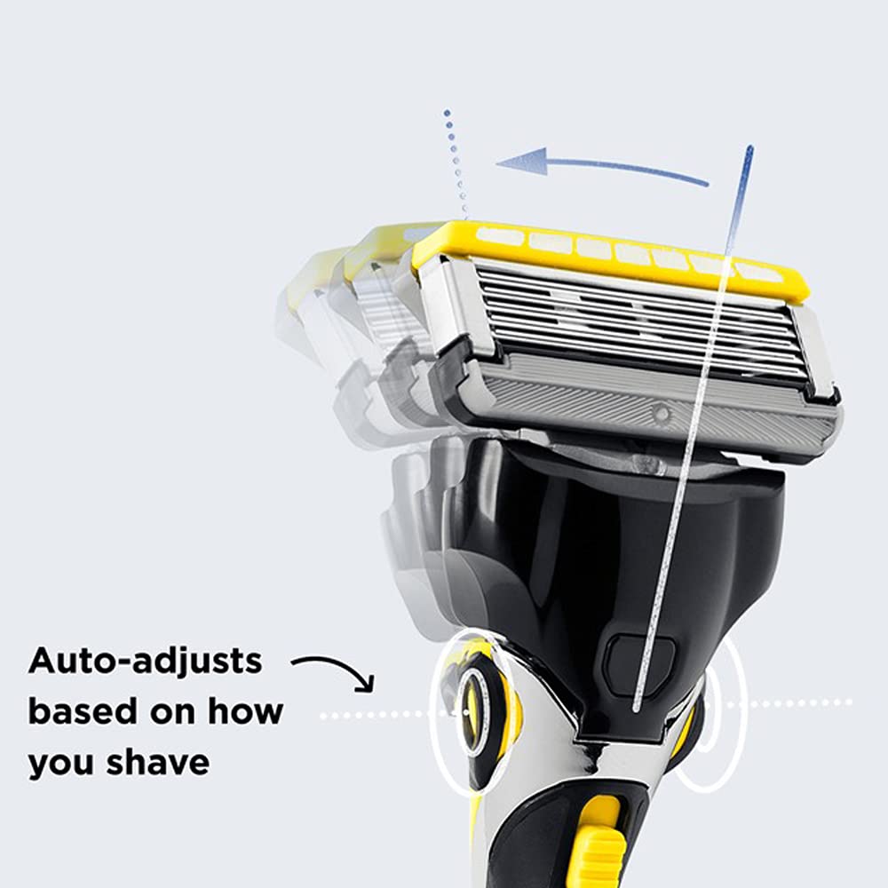 Wilkinson Sword Hydro 5 Sense Duo Set - Pack de Maquinilla de Afeitar de 5 Hojas para Pieles Sensibles con Banda Lubricante de Mentol + Crema de Afeitar Ultra Hidratante 177 ml