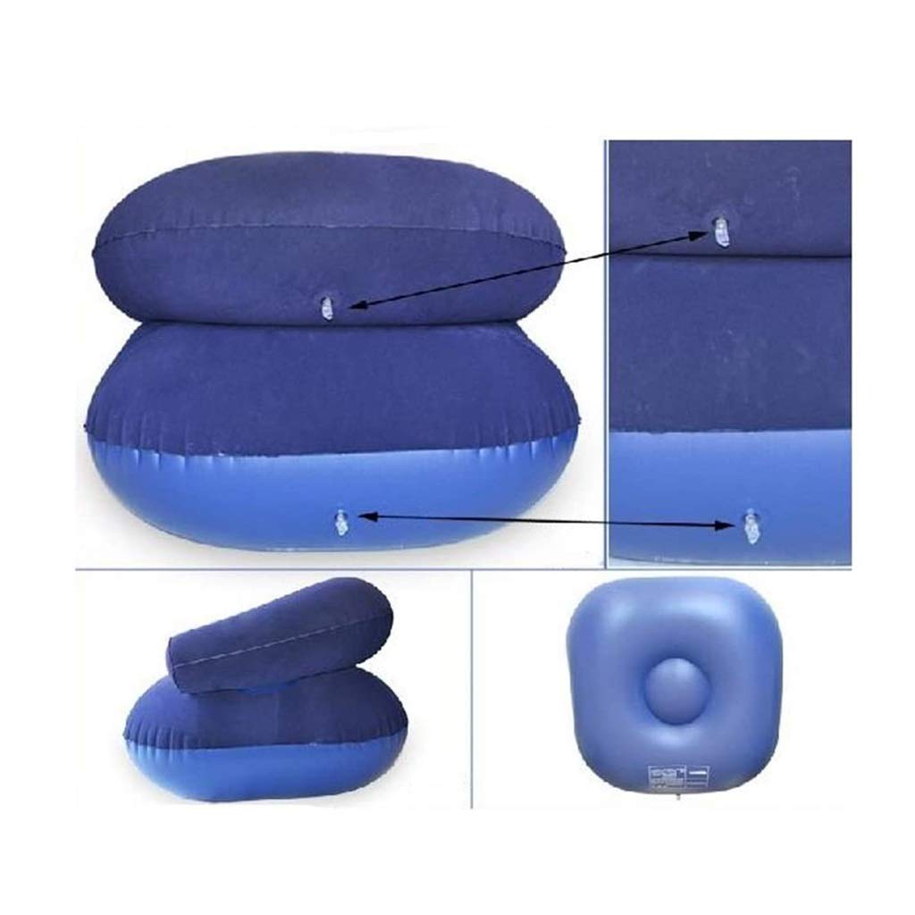 FAXIOAWA Divano Singolo Gonfiabile per Il Tempo Libero, Sedile Gonfiabile da Viaggio per Interni ed Esterni Portatile (Colore : Blu) (Rosso)