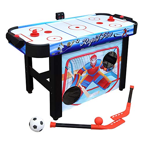 Carmelli Rapid Fire 42-in 3-in-1 Air Hockey Multi-Game Table - //coolthings.us