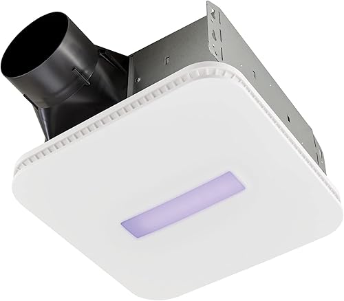 Miniatura 2 de Broan-NuTone AR110LKVV SurfaceShield Vital Vio - Ventilación de escape LED de luz blanca y luz violeta, 110 CFM, blanco y disponible NuTone WVK2A