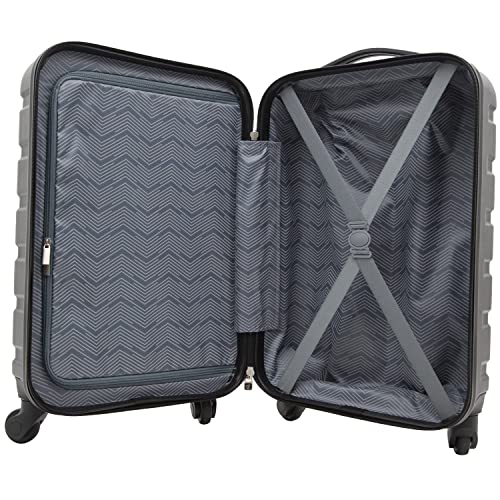 Travelers Club Harper Luggage, Black, 22-Inch Carry-On by Travelers Club - Image 7