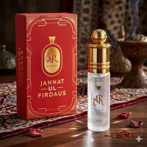 Image of Jannat ul Firdaus Attar, Fresh & Earthy Fragrance Unisex Non Alcoholic Long Lasting Attar for Men & Women - 6Ml