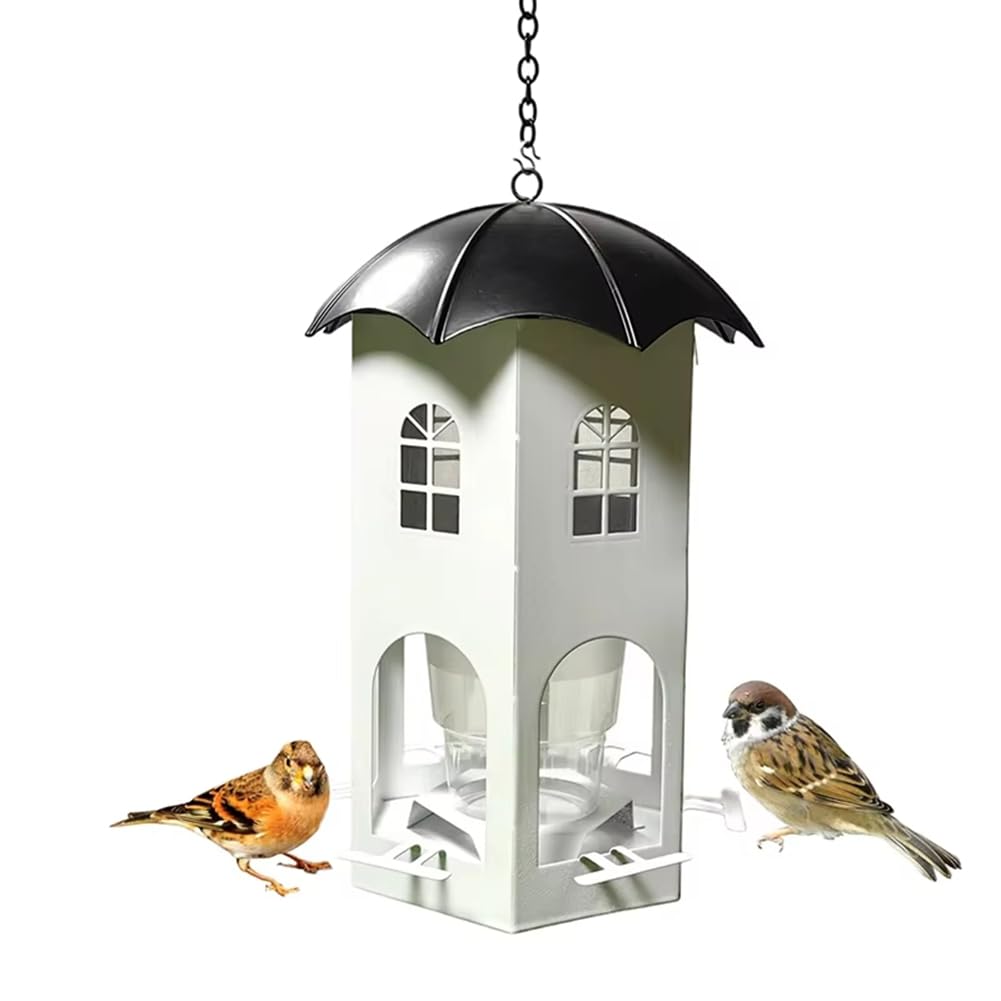 Distributeurs de graines pour oiseaux en métal durable haut de gamme