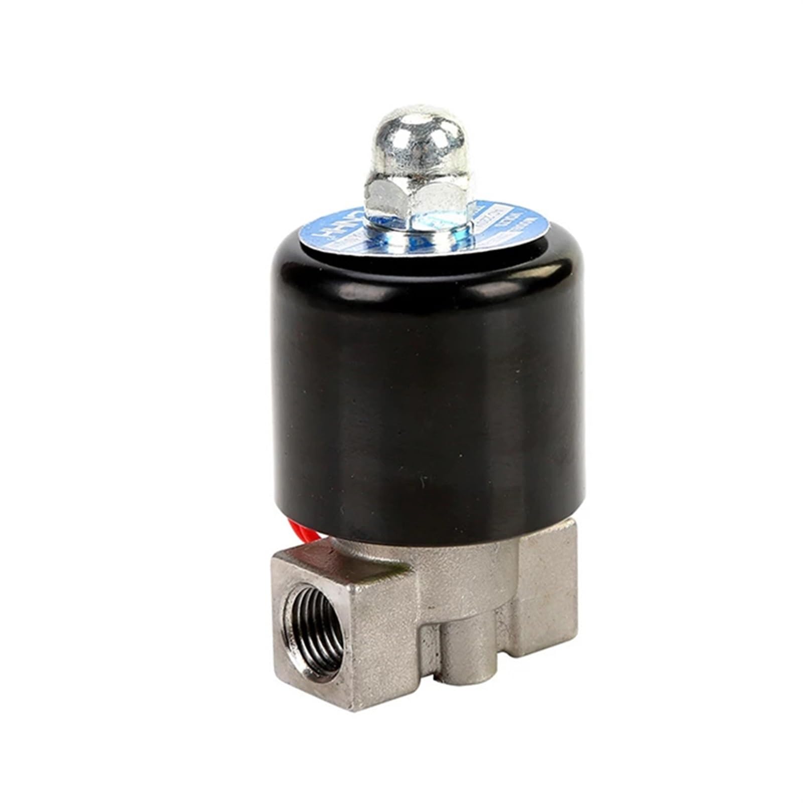 Ieumjnat G-240Vac-Normally Open 1/8" 1/4" Normally Closed/Open Stainless Steel Solenoid Valve 110V 220V 12V 24V(,0.25 Inch)
