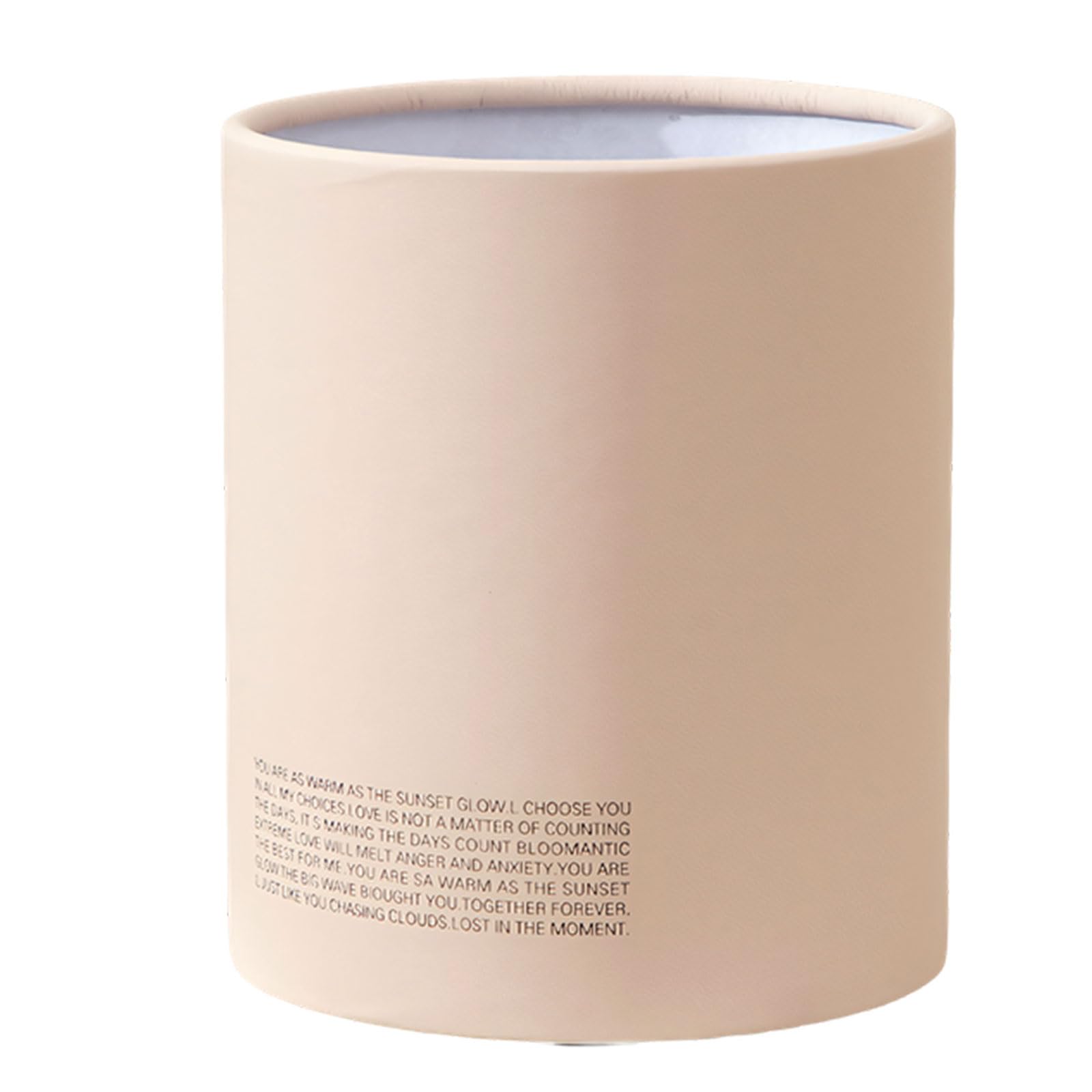 carotoe Lovely Round Flower Arrangement Bucket Gift Packaging Box Suitable for Wedding Party Supplies and Creative Projects Gift Packaging Box