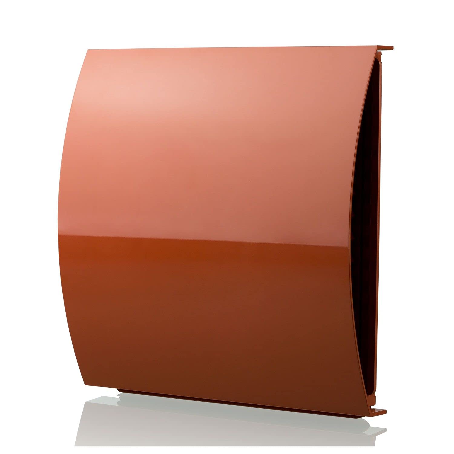 VENTS 100mm Terracotta External Baffle Vent – Wind & Sound Reducing Baffle for Extractor Fans & Ventilation Systems