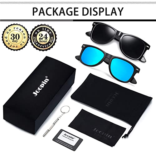 Image of Joopin Square Sunglasses Polarized UV400 Designer Sun Glasses Men Women