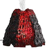 Gift for Women Men Kids Volcano Essential Oil Diffuser Aromatherapy Diffuser 200ML Home Office Art Decor Ultrasonic Aroma Humidifier with Color Changing LED Lamp for Bedroom Living Room Office