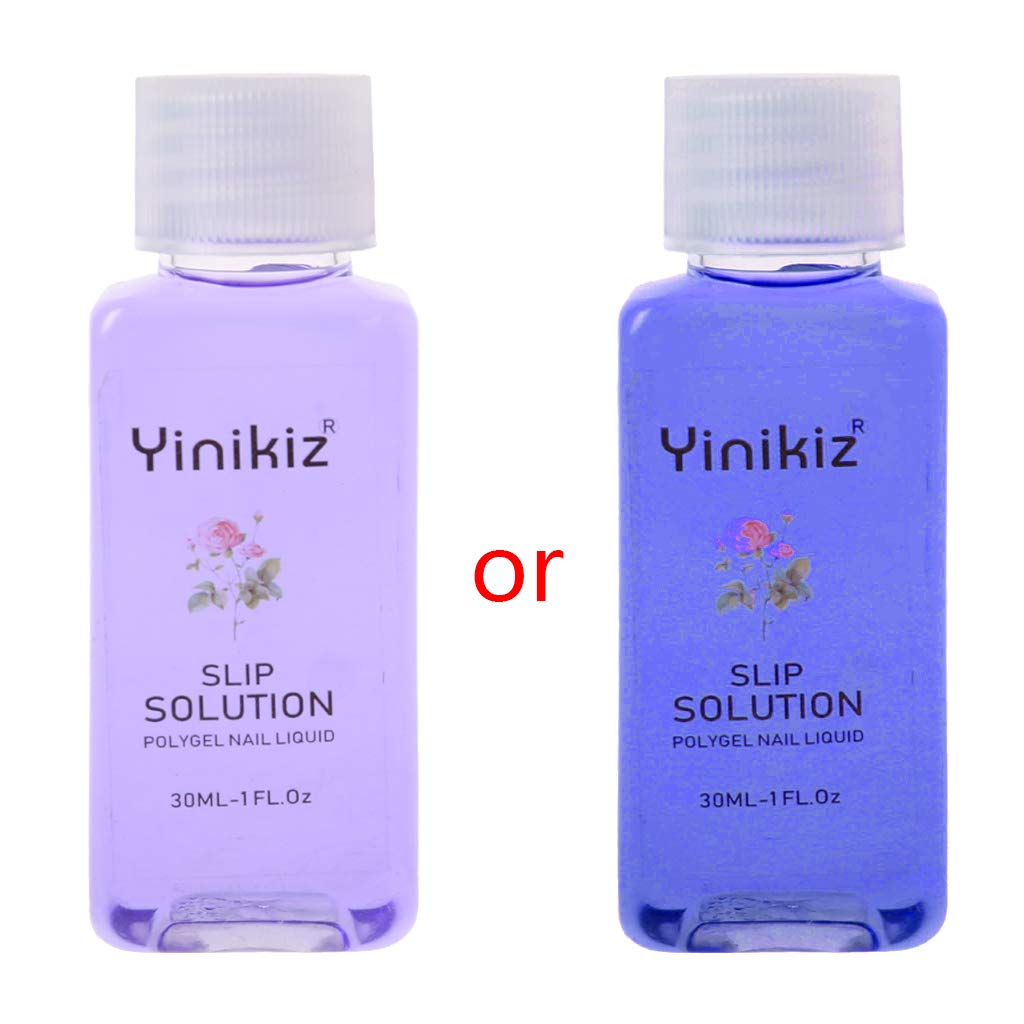 LLLucky Quick Building Polygel Nails Liquid Polish Slip Solution False Nail Tips