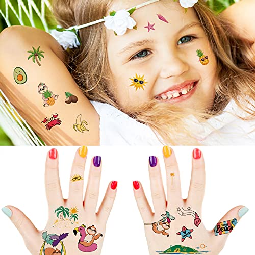 Db11 ATA0402 Summer Beach Tattoos Temporary Aloha Party Favors thumb #5