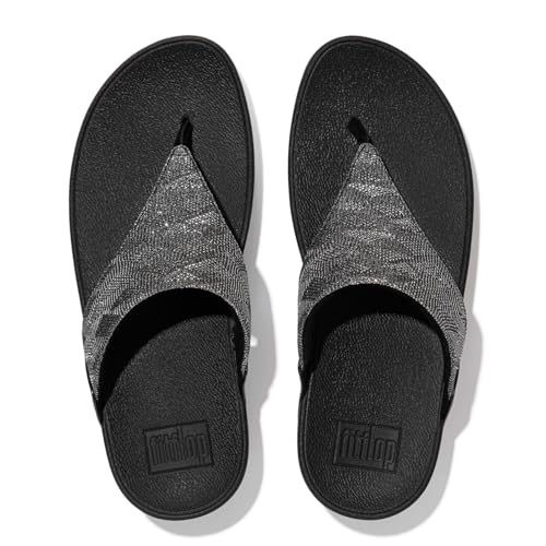 Image of FitFlop Women's Lulu Glitz Toe-Post Sandal