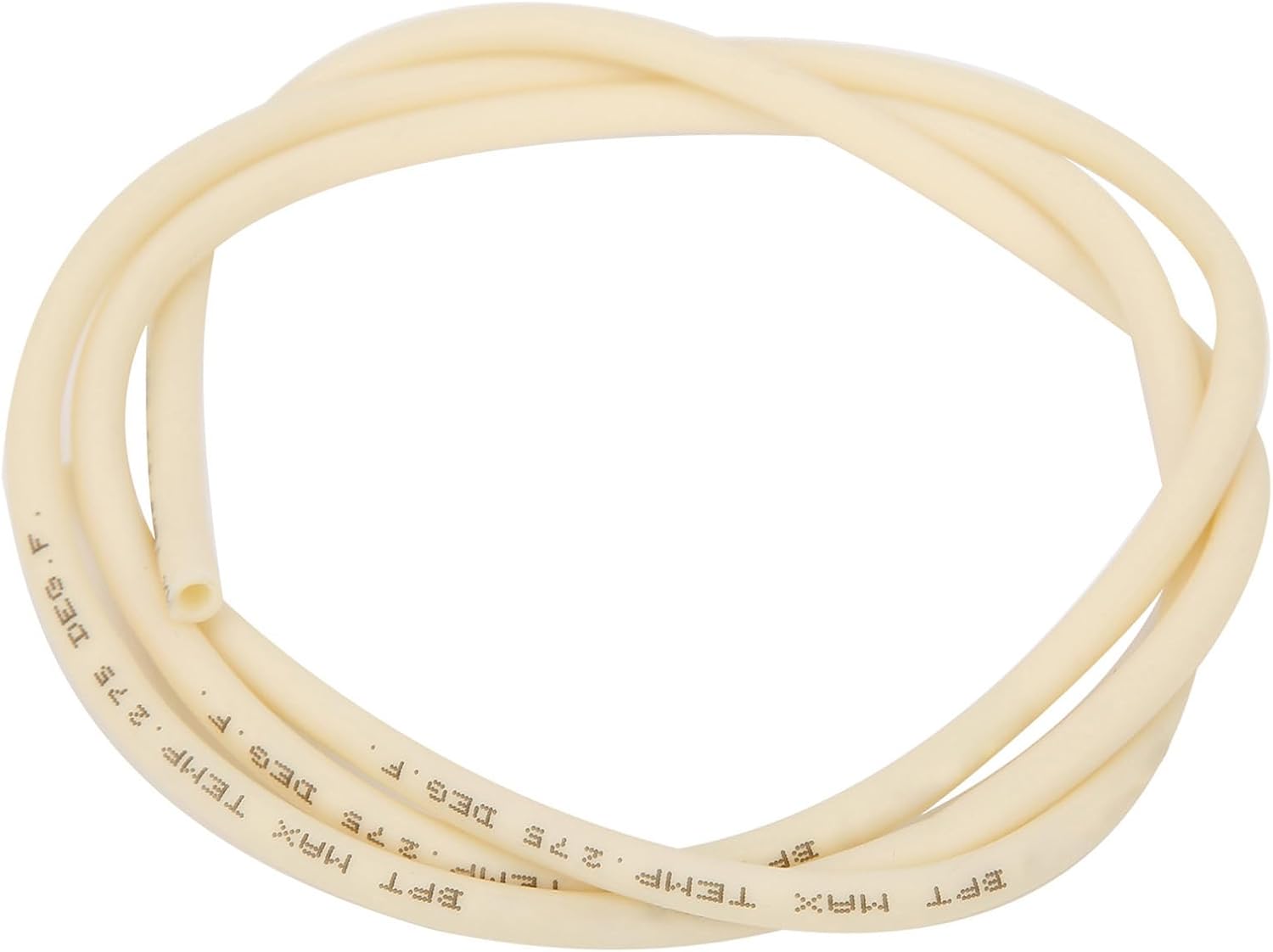 Peristaltic Pump Tube, Easy Connection 1 Meter 2x4mm Flexible Pump Tube Reusable Silicone Pressure Resistance for Lab Experiments