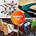 Upstart Epoxy Resin Mica Metallic Pigment Powder 18pcs Set, Great for Crafts, Wood, Cosmetics, Lip Gloss, Soap Making, Epoxy Dye, Jewelry Supplies, DIY Projects, Food Safe