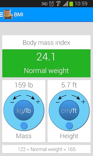 IMC - Índice de Massa Corporal Calculadora