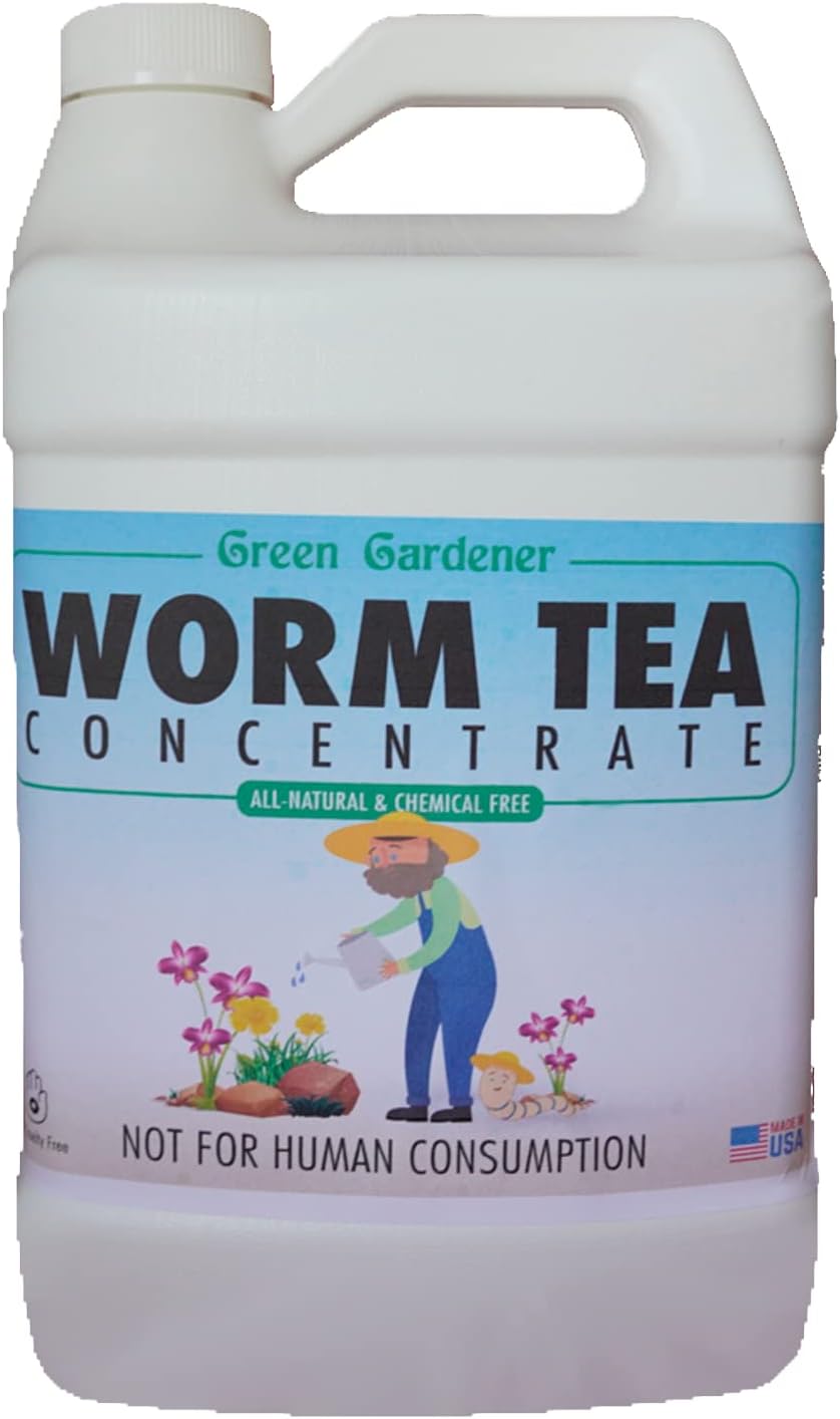 Worm Tea AllPurpose Natural Liquid Fertilizer 1 Gallon